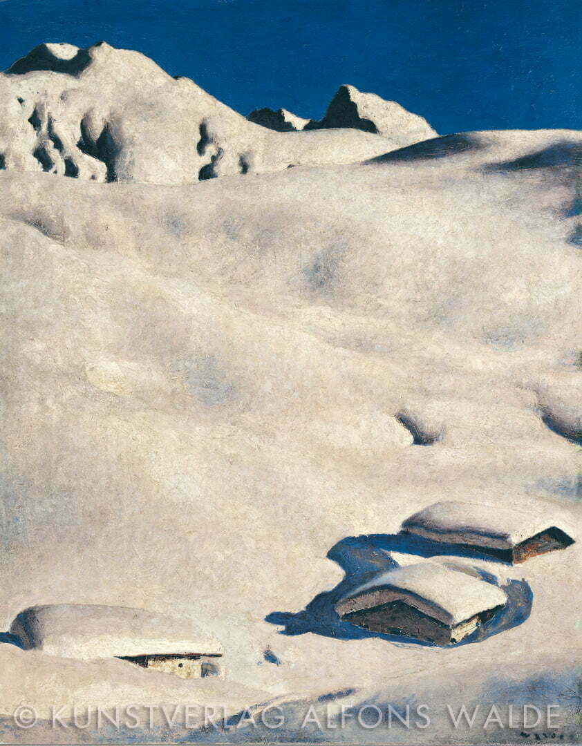 Almen im Schnee, 1926