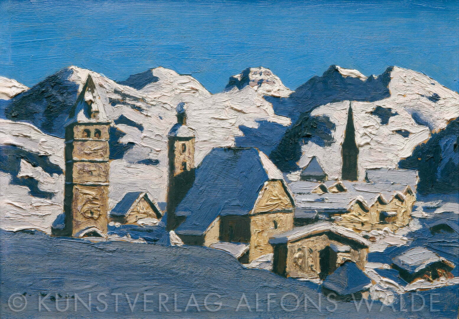 Kitzbühel im Winter, um 1927/28