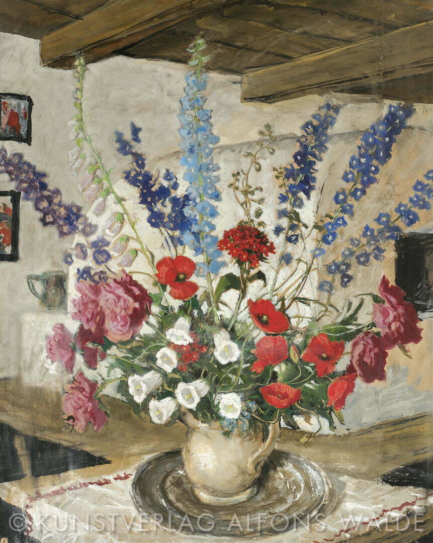 Blumen im Zimmer, 1952
