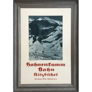 Antiquarischer Druck des Original Gemäldes von Alfons Walde