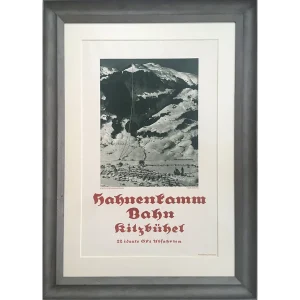 Antiquarischer Druck des Original Gemäldes von Alfons Walde