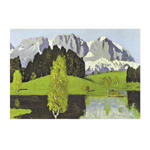 Kunstdruck mit einem Motiv von Alfons Walde