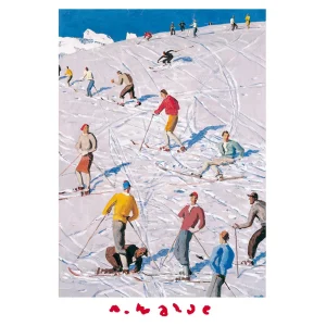 Ansichtskarte mit einem Motiv von Alfons Walde