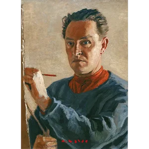 Ansichtskarte mit einem Motiv von Alfons Walde