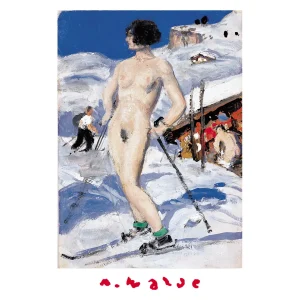 Ansichtskarte mit einem Motiv von Alfons Walde