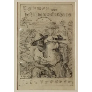 Filmposter "Farmer am Kilimandscharo" Layout for Luis Trenker