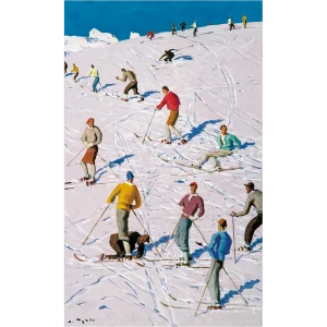 Kunstdruck mit einem Motiv von Alfons Walde