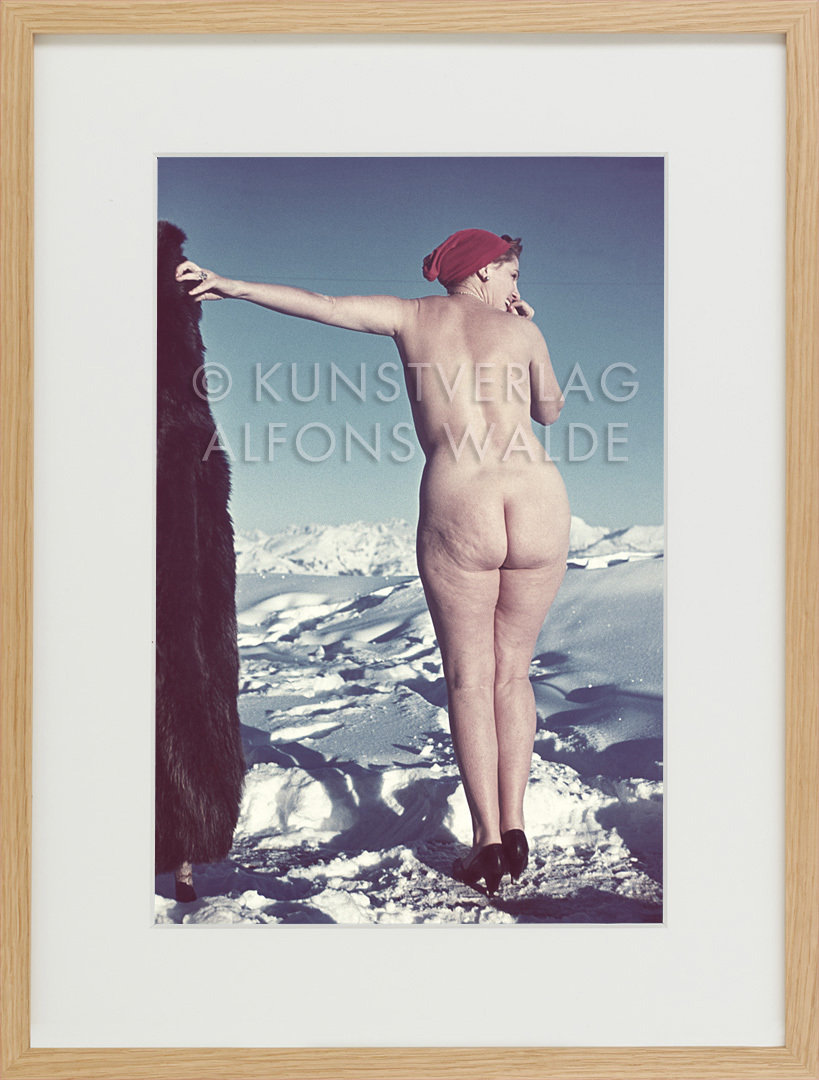 Limitierter Photoprint Alfons Walde