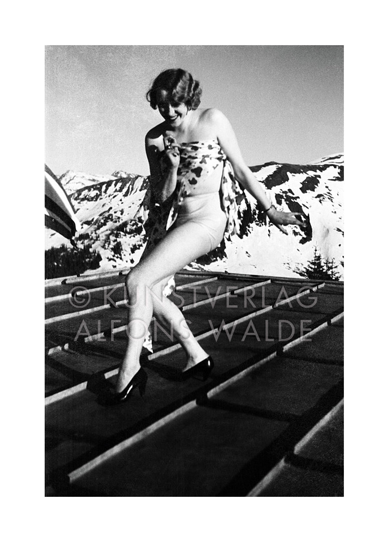 Limitierter Photoprint Alfons Walde