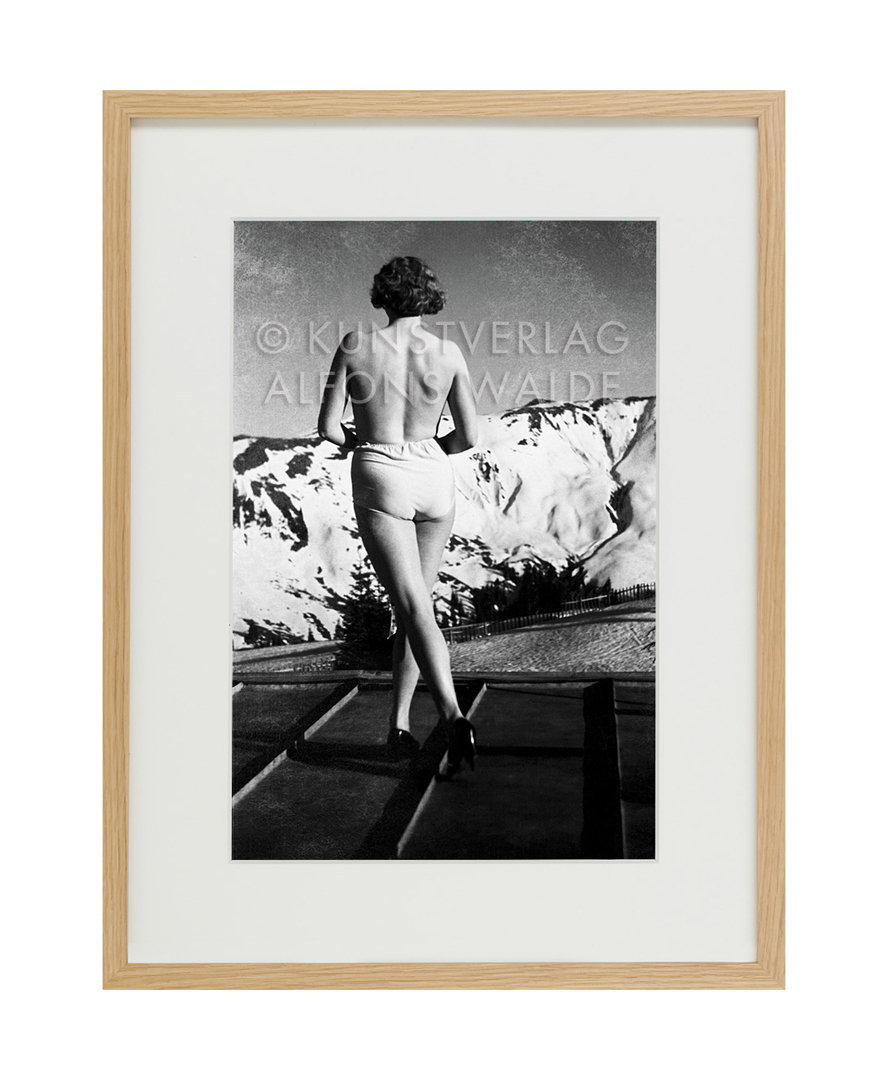 Limitierter Photoprint Alfons Walde
