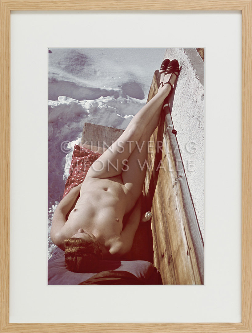 Limitierter Photoprint Alfons Walde