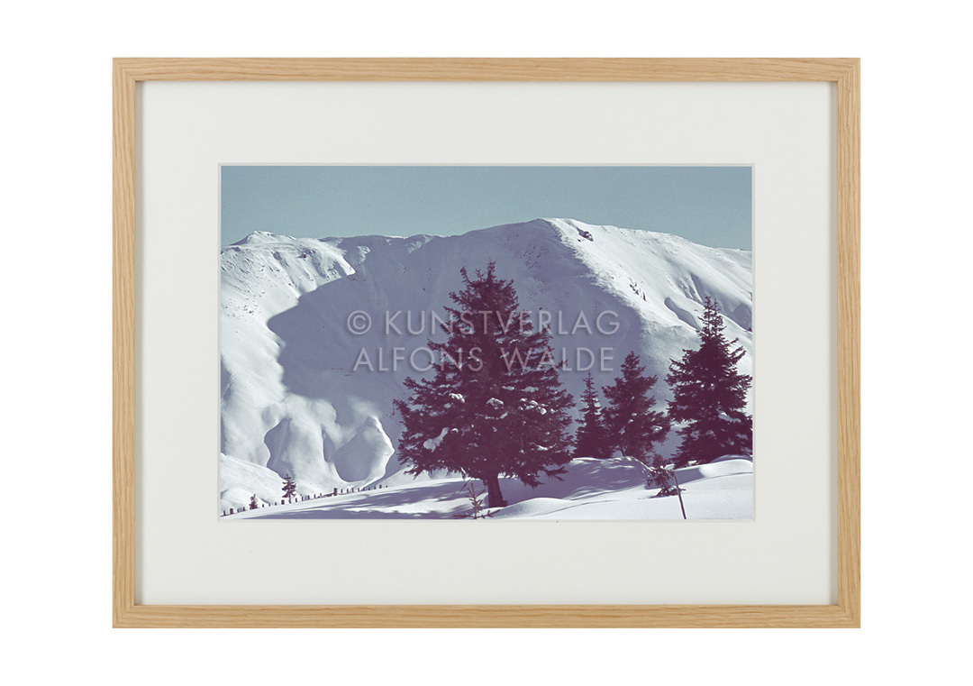 Limitierter Photoprint Alfons Walde