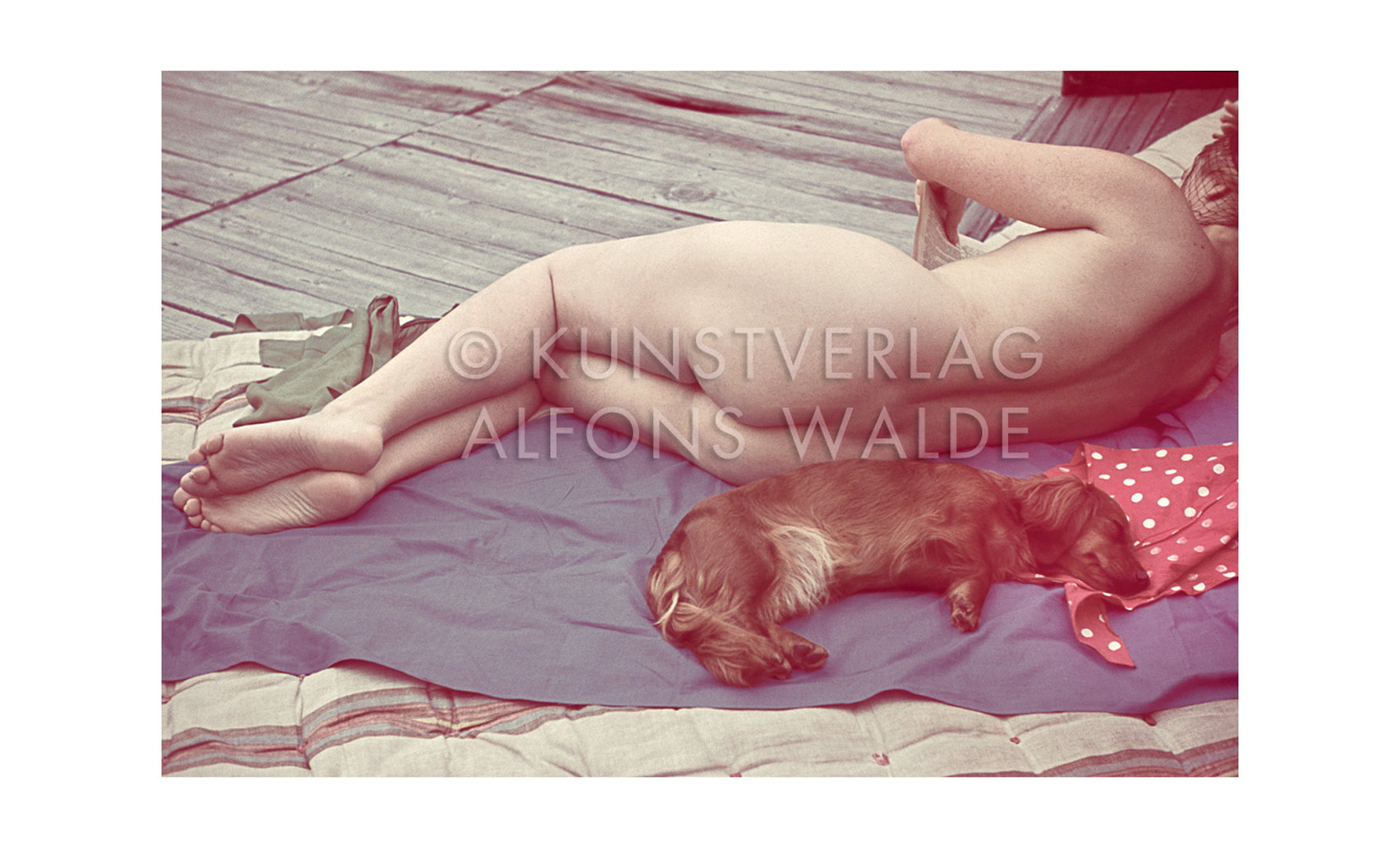 Limitierter Photoprint Alfons Walde