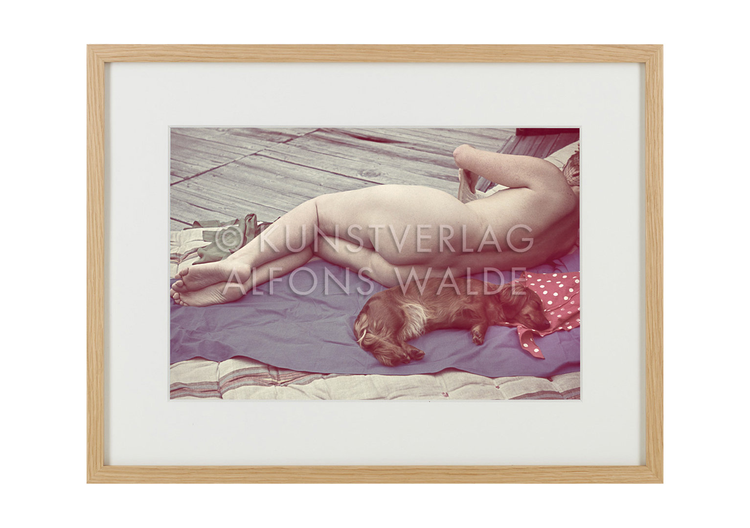 Limitierter Photoprint Alfons Walde