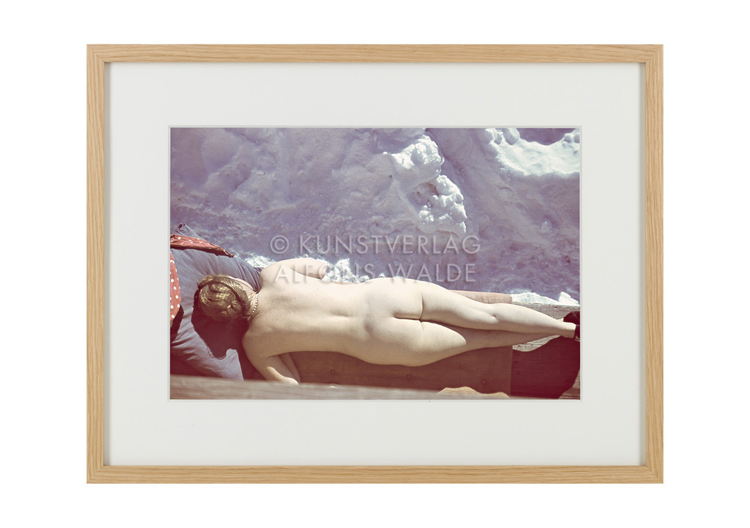 Limitierter Photoprint Alfons Walde