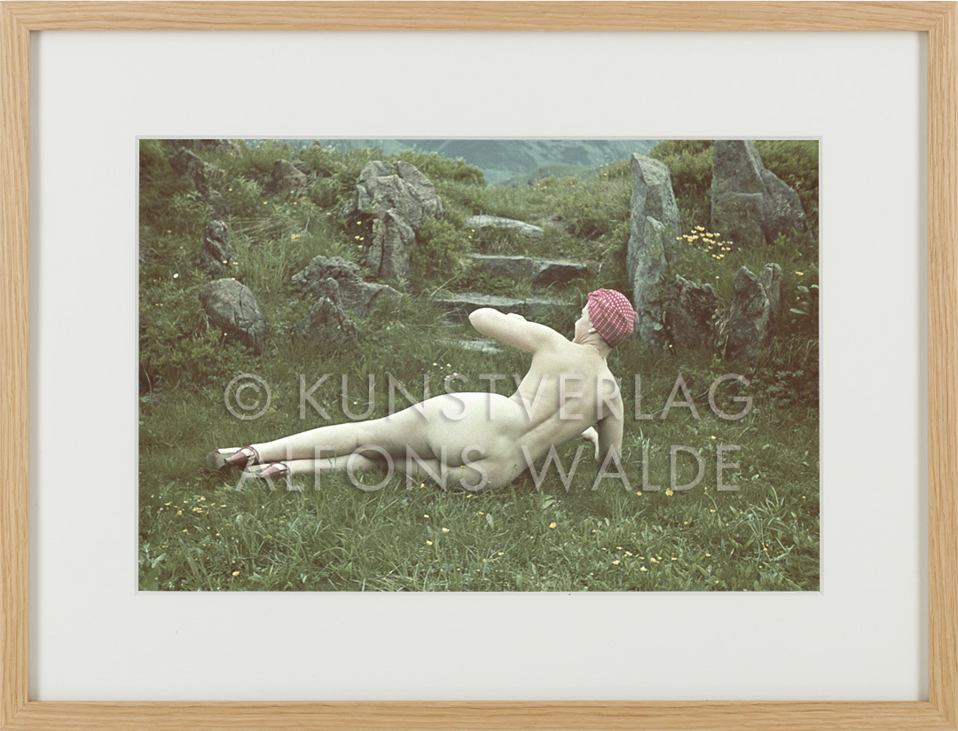 Limitierter Photoprint Alfons Walde