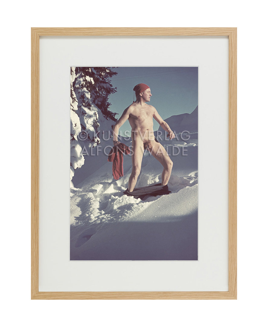 Limitierter Photoprint Alfons Walde