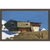 Bergfrühling, Kunstdruck auf Leinwand, gerahmt mit Guggenheim Leiste