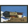 Bergfrühling, Kunstdruck auf Leinwand, gerahmt mit Guggenheim Leiste