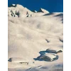 Almen im Schnee, Kunstdruck auf Leinwand